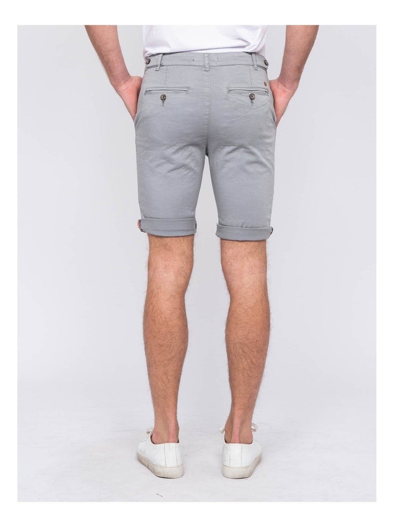 Bermuda chino BOLSTER Gris clair - Kiabi