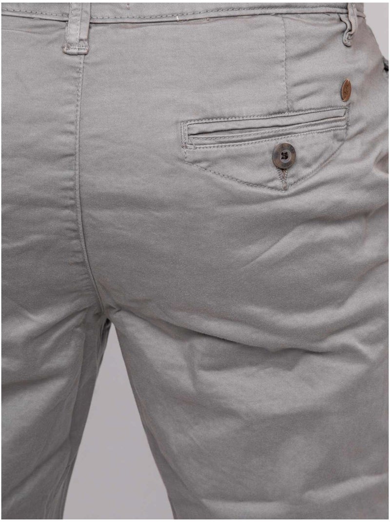 Bermuda chino BOLSTER Gris clair - Kiabi