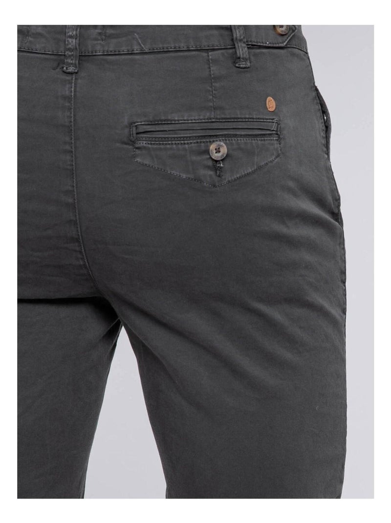 Bermuda chino BOLSTER Gris foncé - Kiabi