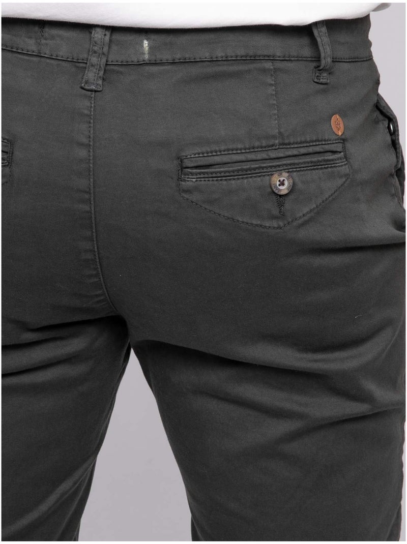 Bermuda chino BOLSTER Gris foncé - Kiabi