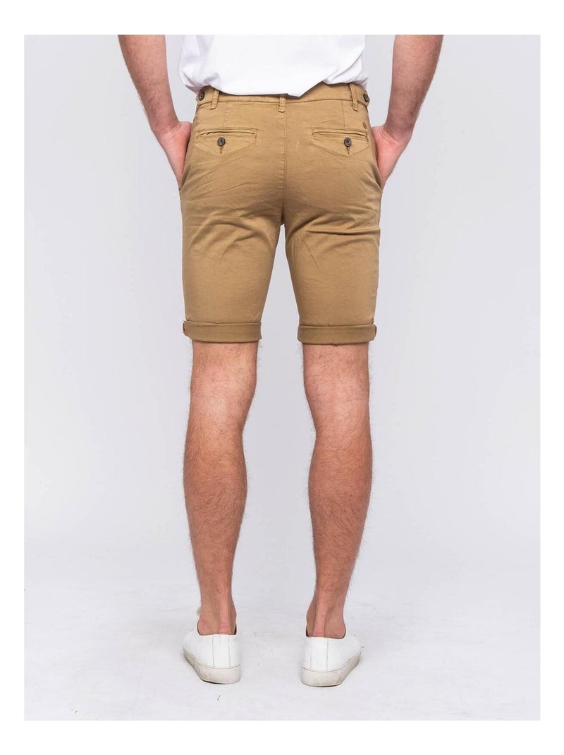 Bermuda chino BOLSTER Marron - Kiabi