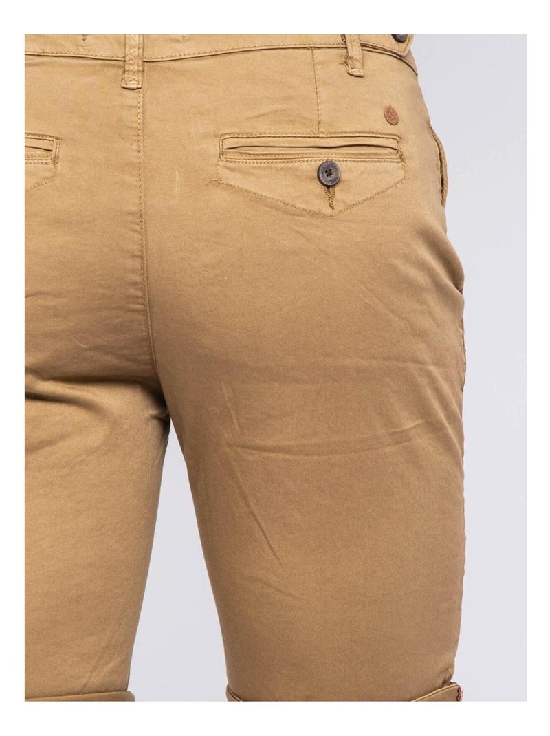 Bermuda chino BOLSTER Marron - Kiabi