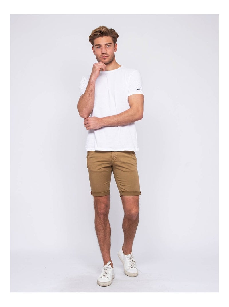 Bermuda chino BOLSTER Marron - Kiabi