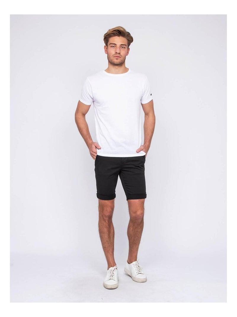 Bermuda chino BOLSTER Noir - Kiabi