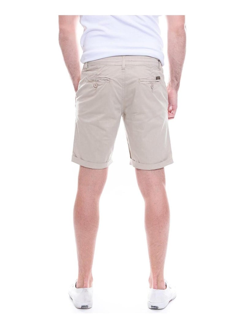Bermuda chino BOLTON Beige - Kiabi