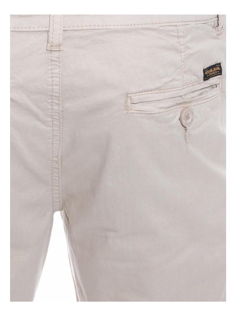 Bermuda chino BOLTON Beige - Kiabi