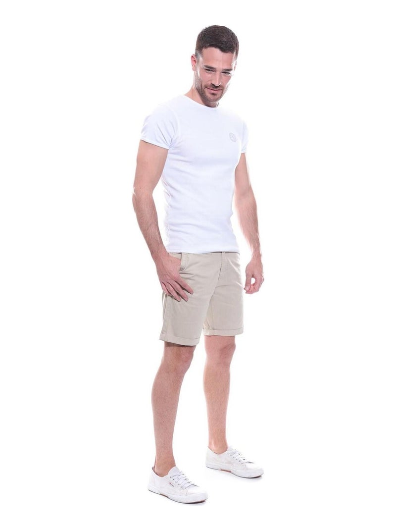 Bermuda chino BOLTON Beige - Kiabi