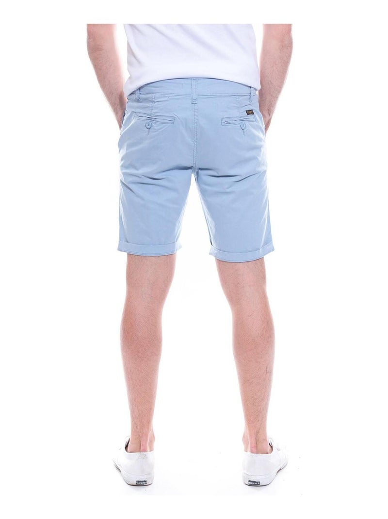 Bermuda chino BOLTON Bleu - Kiabi