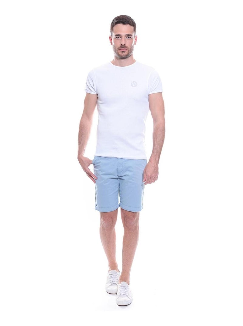 Bermuda chino BOLTON Bleu - Kiabi