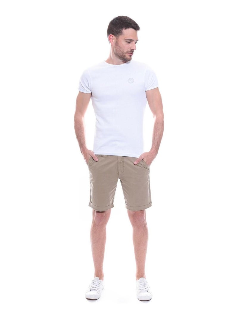 Bermuda chino BOLTON Kaki - Kiabi