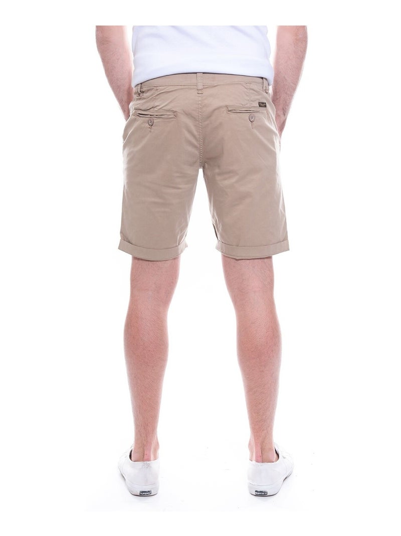 Bermuda chino BOLTON Marron - Kiabi