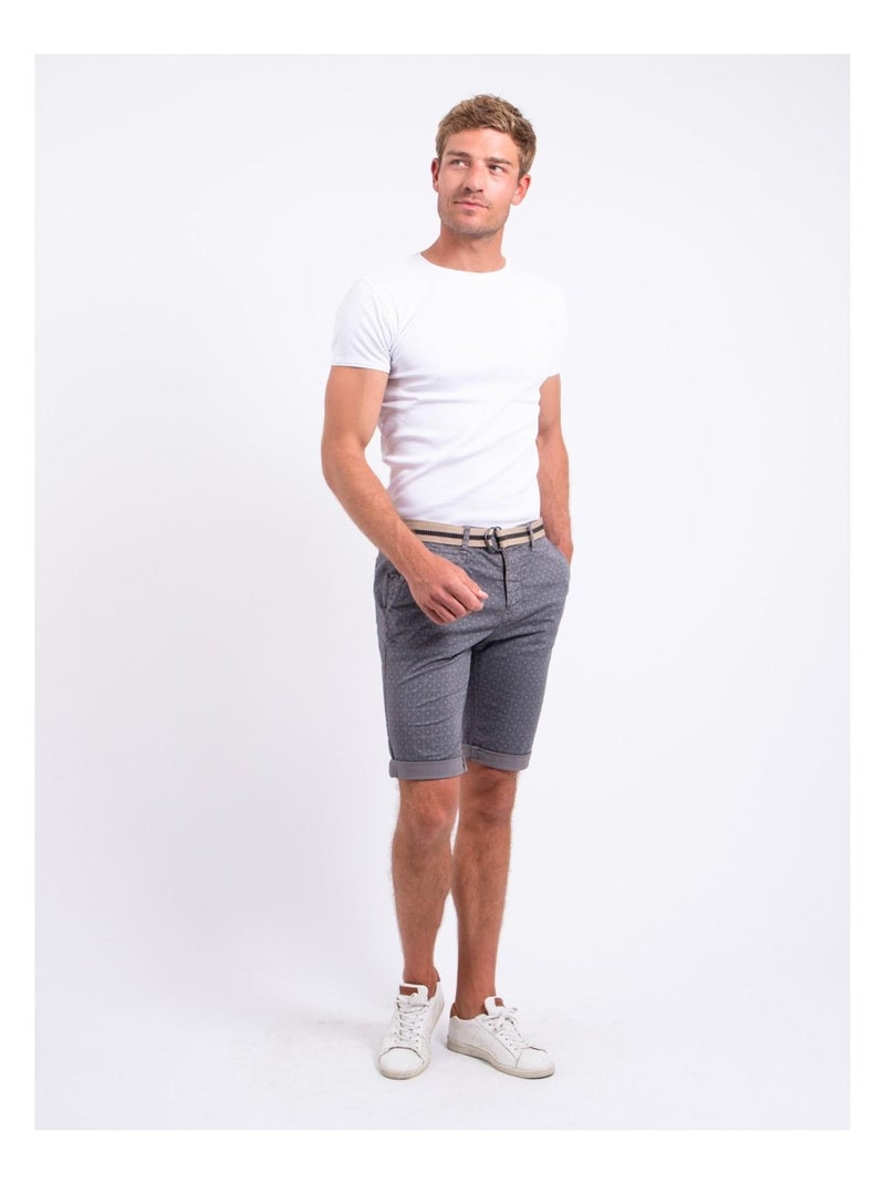 Bermuda chino BOLZED Gris - Kiabi