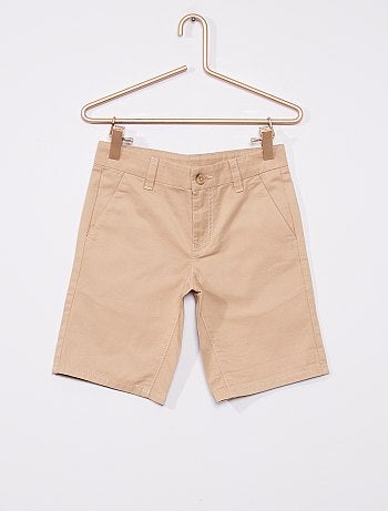 Bermuda chino en coton