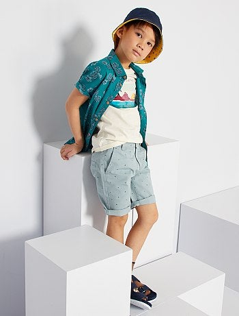 Bermuda chino en coton