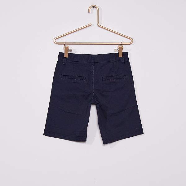 Bermuda Chino En Coton Garcon Gris Fonce Kiabi 7 00