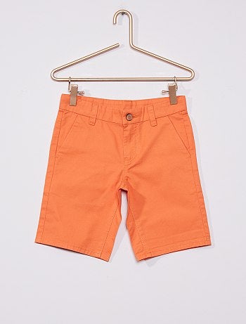 Bermuda chino en coton