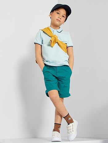 Bermuda chino en coton