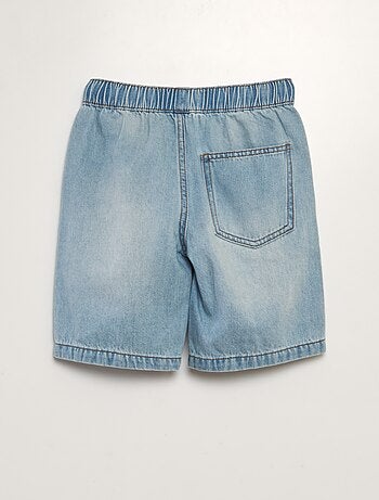 Pantacourt Bermuda Fille C&A Taille 8-9 Ans Blanc - Occasion Très Bon état