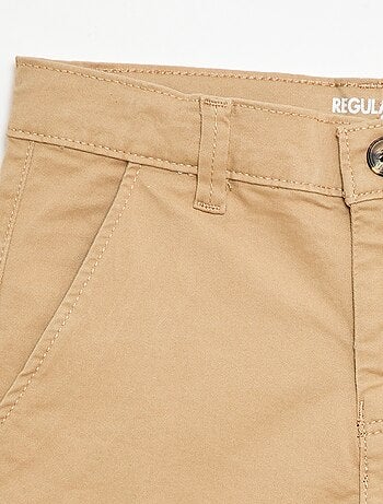 Bermuda chino en twill