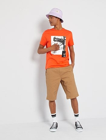 Bermuda chino en twill