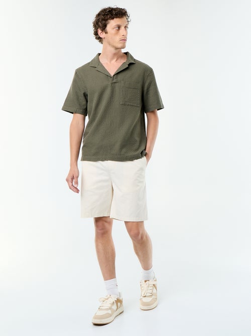 Bermuda chino en twill - Kiabi Bermuda chino en twill - Kiabi