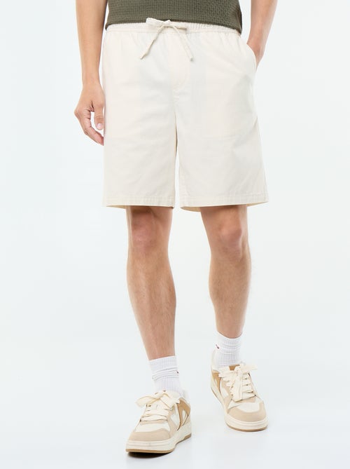 Bermuda chino en twill - Kiabi Bermuda chino en twill - Kiabi