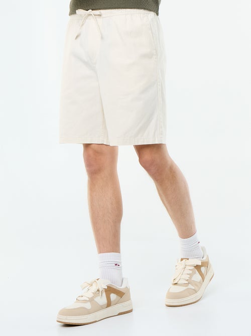 Bermuda chino en twill - Kiabi Bermuda chino en twill - Kiabi