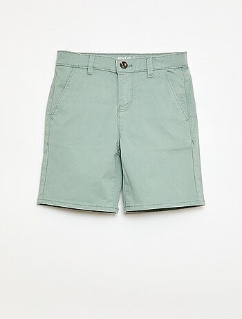 Bermuda chino en twill