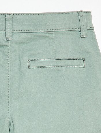 Bermuda chino en twill