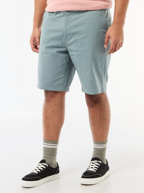 Bermuda chino en twill - Kiabi