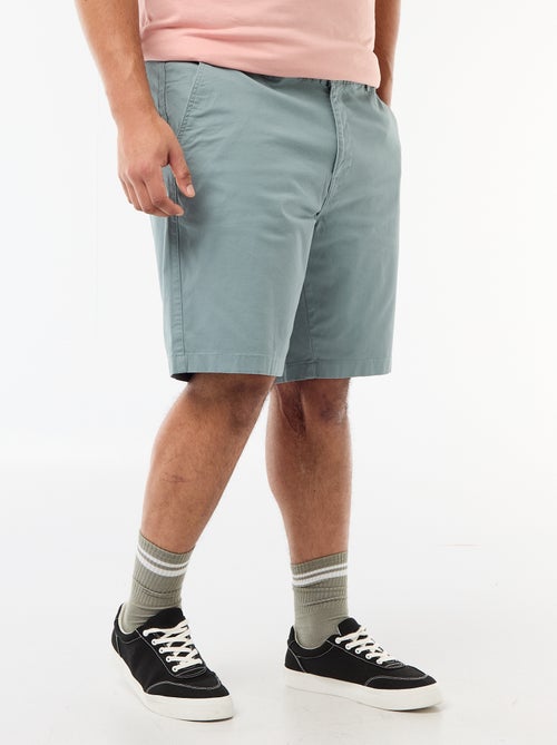 Bermuda chino en twill - Kiabi
