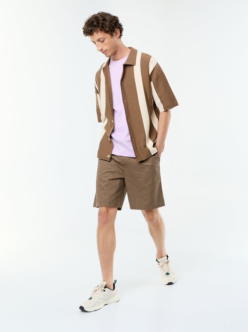 Bermuda chino en twill - Kiabi Bermuda chino en twill - Kiabi