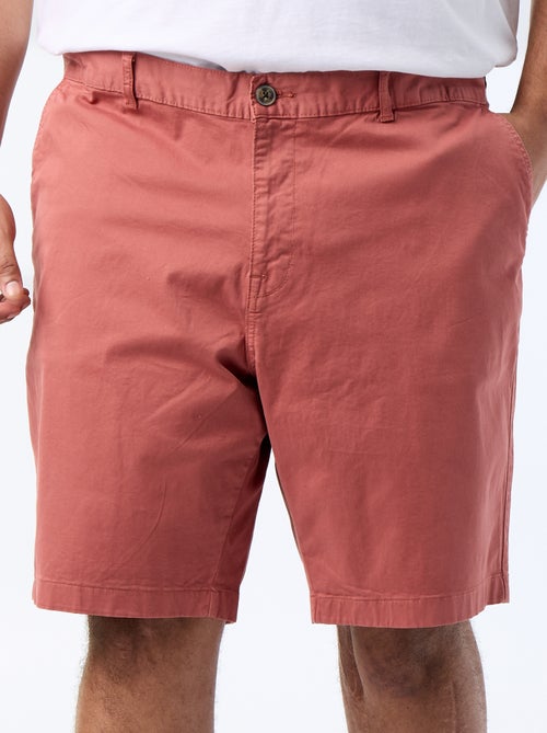 Bermuda chino en twill - Kiabi