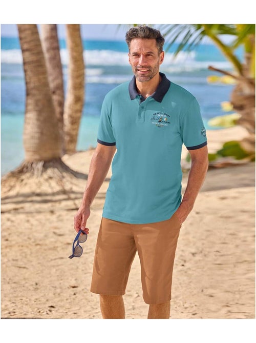 Bermuda Chino en Twill Stretch - ATLAS FOR MEN - Kiabi Bermuda Chino en Twill Stretch - ATLAS FOR MEN - Kiabi