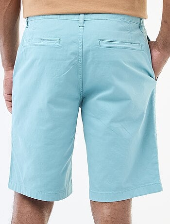 Bermuda chino en twill uni
