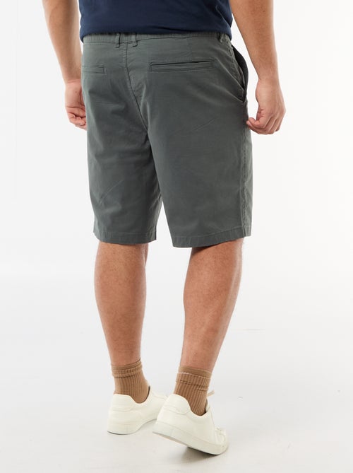 Bermuda chino en twill - Kiabi