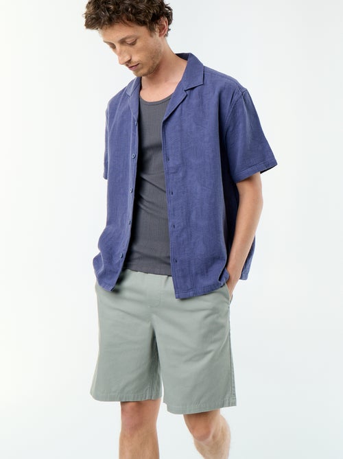 Bermuda chino en twill - Kiabi Bermuda chino en twill - Kiabi
