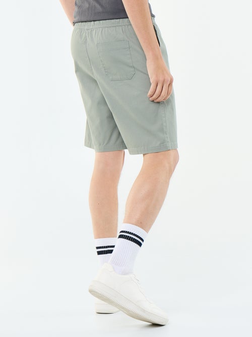 Bermuda chino en twill - Kiabi Bermuda chino en twill - Kiabi