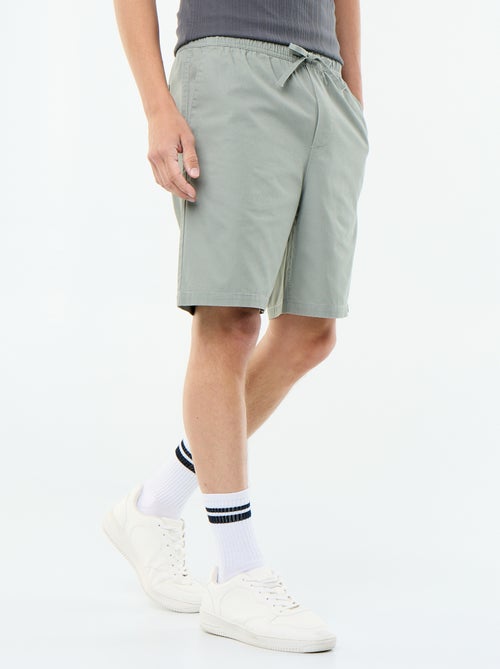 Bermuda chino en twill - Kiabi Bermuda chino en twill - Kiabi