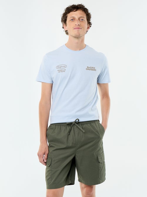 Bermuda chino en twill - Kiabi Bermuda chino en twill - Kiabi