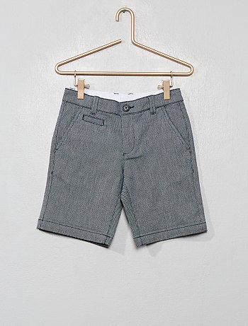 Bermuda chino micro-motifs