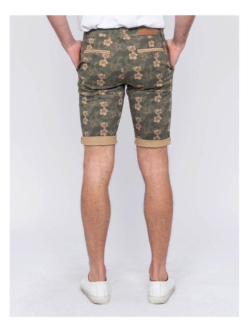 Bermuda Chino Oxbow - Coupe Régulière En Coton Kaki - Taille US 30 - Neuf Avec étiquettes
