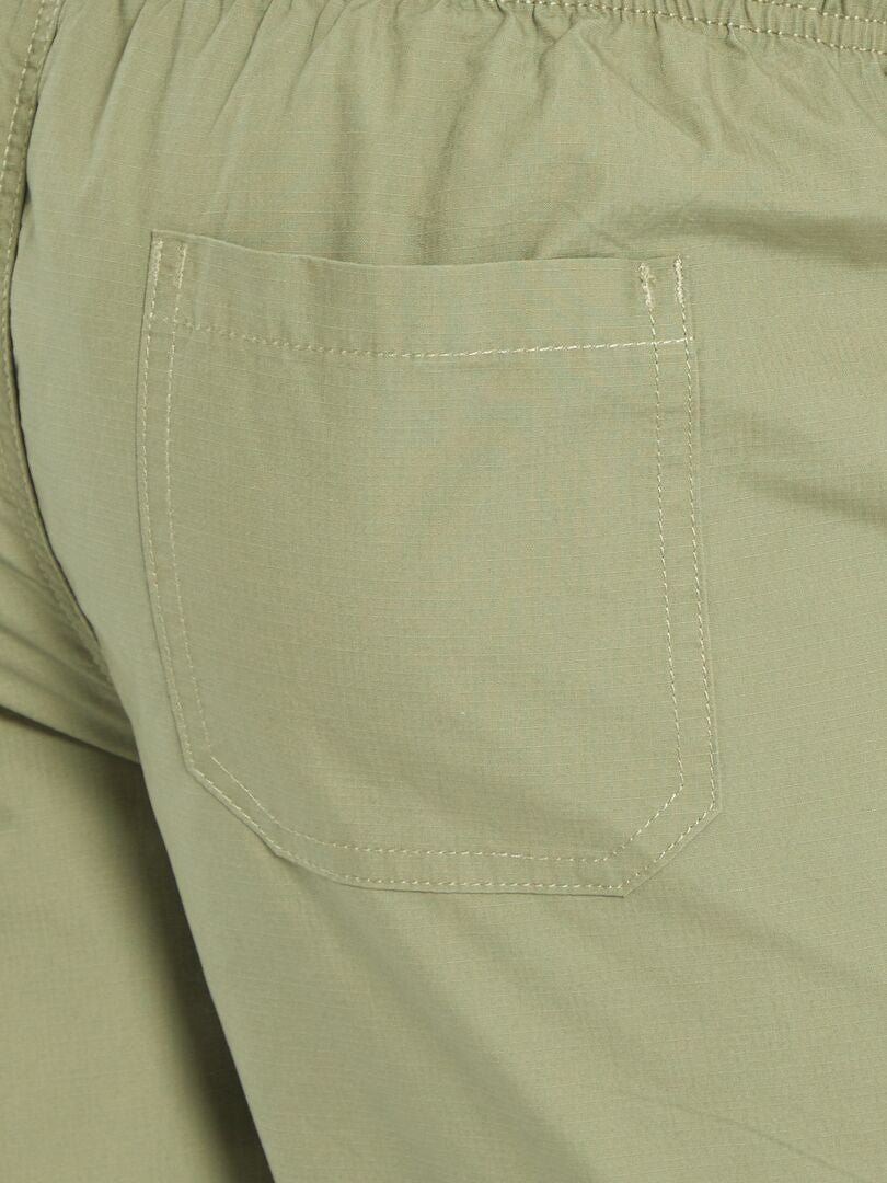 Bermuda Chino Oxbow Kaki Taille US 30 - Neuf Avec étiquettes, 100% Coton, Coupe Régulière Pour Homme