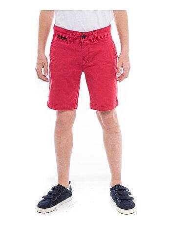 Bermuda chino slim BERKLEY garçon