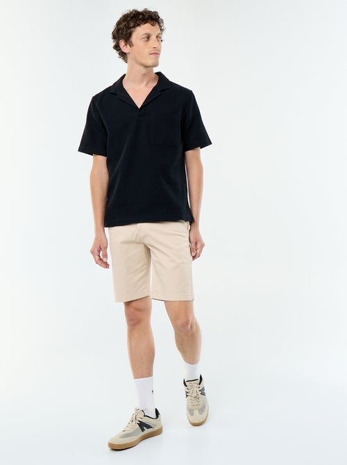 Bermuda chino uni - Kiabi Bermuda chino uni - Kiabi