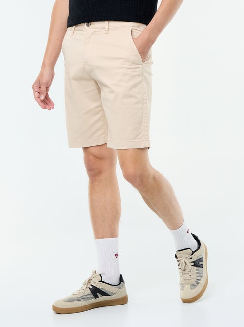 Bermuda chino uni - Kiabi Bermuda chino uni - Kiabi