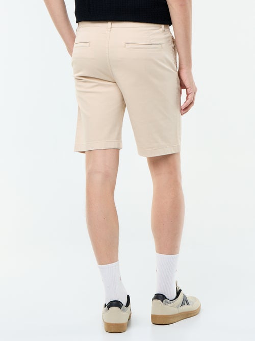 Bermuda chino uni - Kiabi Bermuda chino uni - Kiabi