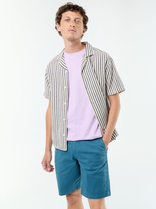 Bermuda chino uni - Kiabi Bermuda chino uni - Kiabi