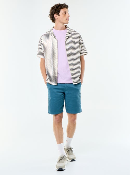 Bermuda chino uni - Kiabi Bermuda chino uni - Kiabi