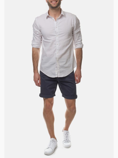 Bermuda chino uni - Kiabi
